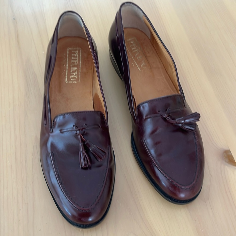 Peter Lord tassel loafers all leather